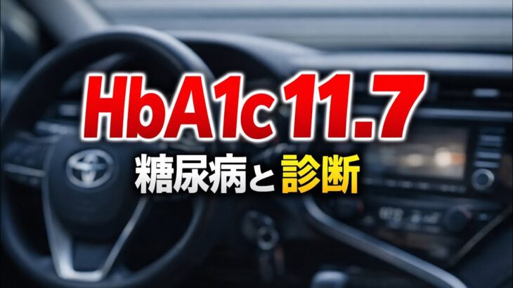 実体験｜HbA1c11.7。糖尿病と告げられた日、普通に会社員してただけなのに