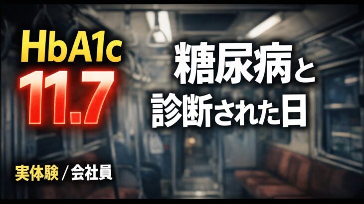 実体験｜HbA1c11.7。糖尿病と診断された日の本音