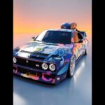 “Insane Lancia Delta S4 Widebody – Khyzyl Saleem NFT Art Car Render #edit #automobile #shorts #cars