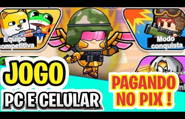 JOGO NFT DE CELULAR E PC GRATIS PAGANDO NO PIX! (GUN BATTLE PARTY)