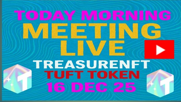 LIVE: TREASURE NFT MEETING | LATEST UPDATES AND INFORMATION
