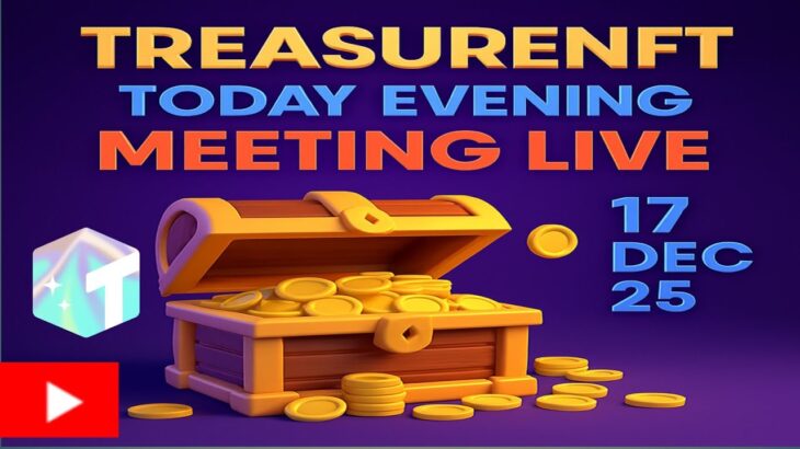 LIVE: TREASURE NFT MEETING | LATEST UPDATES AND INFORMATION