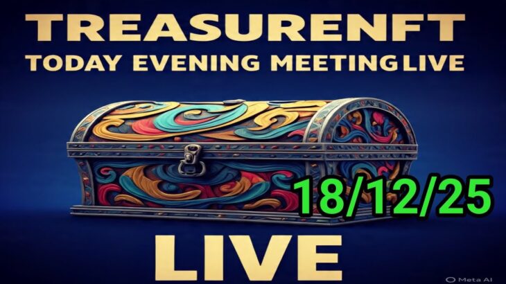 LIVE: TREASURE NFT MEETING | LATEST UPDATES AND INFORMATION
