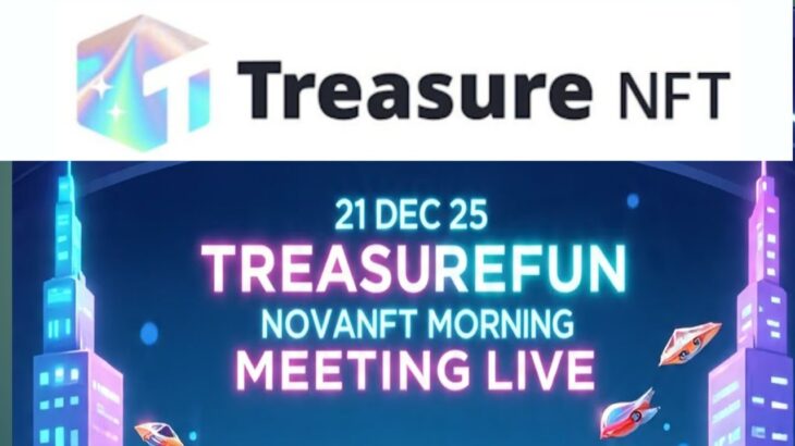 LIVE: TREASURE NFT MEETING | LATEST UPDATES AND INFORMATION