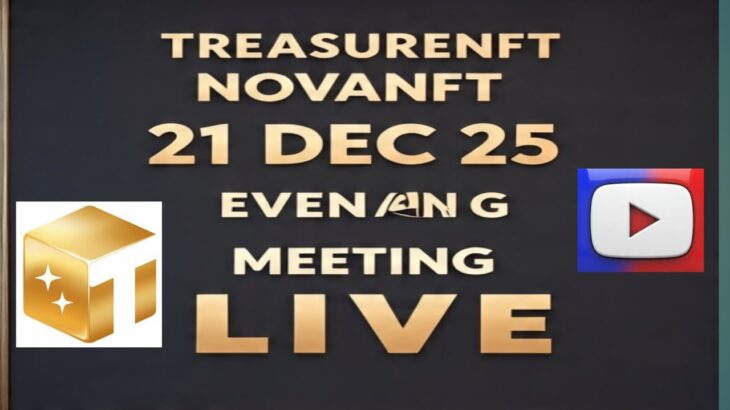 LIVE: TREASURE NFT MEETING | LATEST UPDATES AND INFORMATION