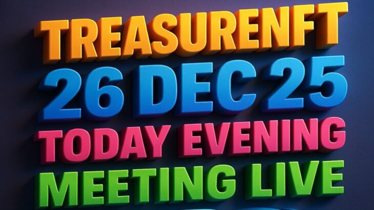 LIVE: TREASURE NFT MEETING | LATEST UPDATES AND INFORMATION