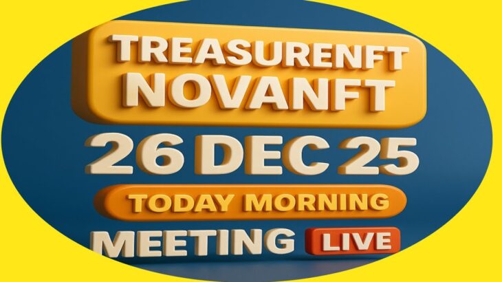 LIVE: TREASURE NFT MEETING | LATEST UPDATES AND INFORMATION