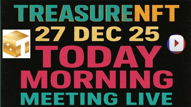 LIVE: TREASURE NFT MEETING | LATEST UPDATES AND INFORMATION