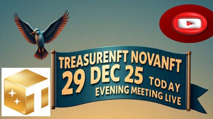 LIVE: TREASURE NFT MEETING | LATEST UPDATES AND INFORMATION
