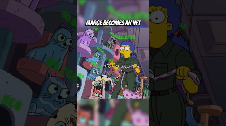 Marge becomes an NFT