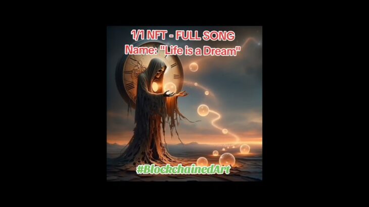 NFT 1/1 “Life is a Dream”