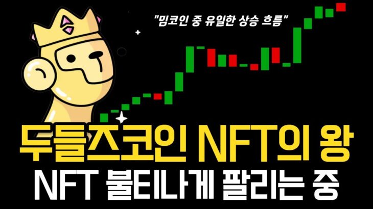 두들즈 NFT 왕 NFT 불티나게 팔리는 중! 수요 폭발 이유 분석 #두들즈