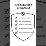 NFT SECURITY CHECKLIST – 5 MUST-DOS #shorts