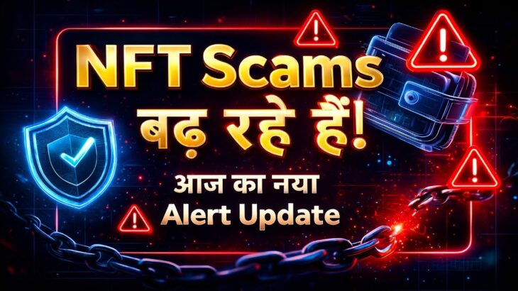 NFT Scams बढ़ रहे हैं! आज का नया Alert Update | Crypto Wallet Scam से कैसे बचें? | NFT News Hindi