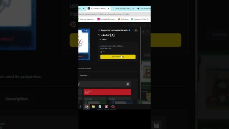 NFT no Ragnarok? Explico em 30 segundos!