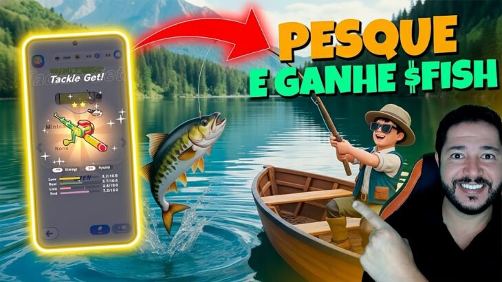 🎣 NOVO AIRDROP DE PESCARIA NFT: Como Ganhar Moedas FISH no App ANGLAND (Tutorial Completo)