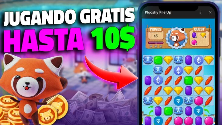 NUEVO JUEGO NFT GRATIS para GANAR TONCON y ETH 💰 (Movil y PC) | The Plooshies