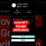 Nova Nft Google verification l treasure Nft bonding kaise karen l#treasurenft #treasurefun