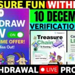 Nova Nft Withdrawal Start 🔴 treasure fun withdrawal | treasure nft latest update|treasure nft update