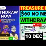Nova Nft Withdrawal Today treasure fun withdrawal | treasure nft latest update treasure nft update