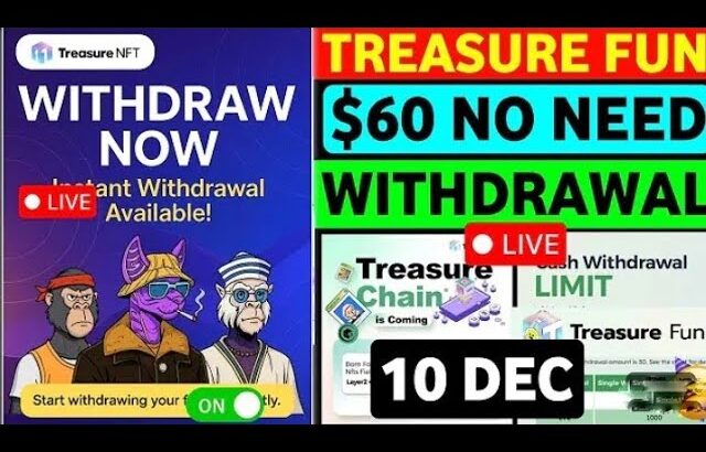 Nova Nft Withdrawal Today treasure fun withdrawal | treasure nft latest update treasure nft update