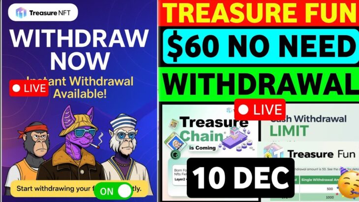 Nova Nft Withdrawal Today 🔴 treasure fun withdrawal | treasure nft latest update|treasure nft update