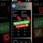 Nova Nft login // tresure nft tresure fun today update #tresurenft #shorts