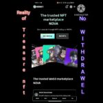 Nova nft withdrawal #treasure nft# treasure fun withdrawal kese milega