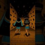 Scream Within the Pyramids #surreal #scary#aiscream#aiart#objkt#nft #fear #shock#darkart