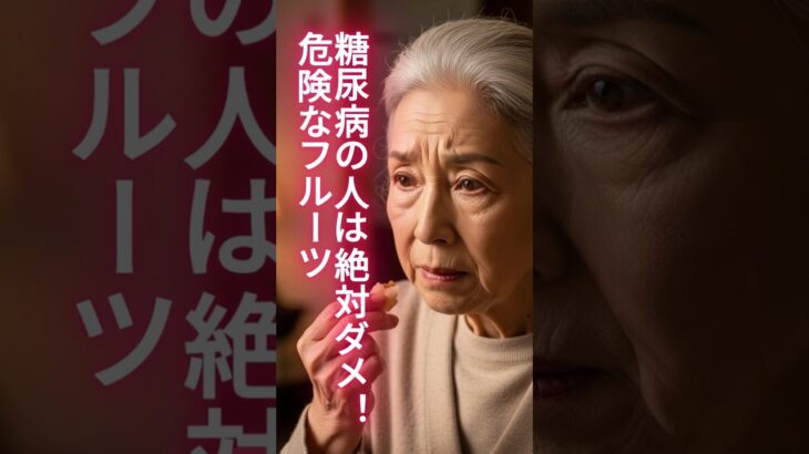 糖尿病の人は絶対ダメ！危険なフルーツ #Shorts #健康 #シニア