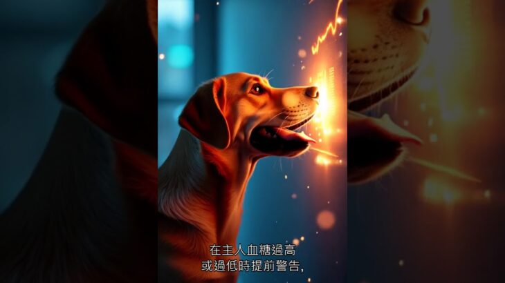 狗狗能偵測血糖救糖尿病患!超級警示犬 🚨 #Shorts