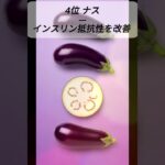 イントロ「糖尿病の方におすすめ！血糖値をゆっくり上げる食品TOP5」