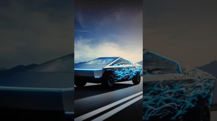 Tesla transformation 😱 #youtube #youtubeeffect #nft #cyberpunk2077 #automobile