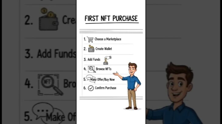 The SAFEST Way to Buy Your FIRST NFT 🚀 #shorts