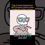 Top 3 most expensive NFT Project sold in the 1st week of December #BAYC, #CRYPTOPUNKS, #Doodles