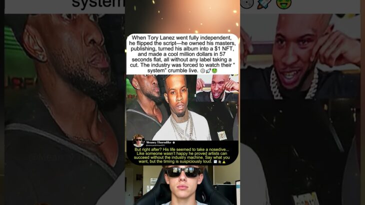 Tory Lanez: $1M NFT in 57s, No Label