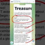 Treasure NFT Back Again 😱😱 | #treasure #nft #newupdate #shorts #viral
