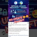 Treasure NFT Back Again 😱😱 | #treasure #nft #newupdate #shorts #viral #novanft #nova
