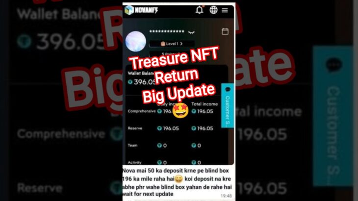 Treasure NFT Back Again 😱😱 | #treasure #nft #newupdate #shorts #viral #novanft #nova