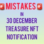 Treasure NFT/Fun Mistakes or something else!🤔#treasurenftupdate #novanft #treasurefun