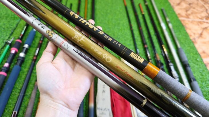 Video 1093: Cần Tay Daiwa Vượt Cứng ,Nissin Nhật, NFT Olaplush, Cần hechi Cacbon