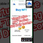 Virtual Mine nft trade kaise kare| NFT Trading | Daily Income 50$ | #virtualmine #nft #fullplanhindi