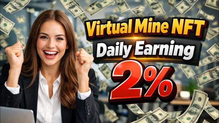 Virtual mine Nft Plan Full Details Daily 2% earning plan MLM new