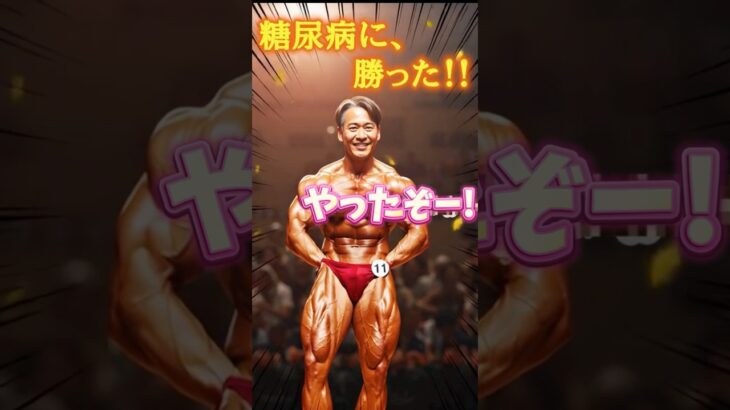 【糖尿病に勝つ！】#糖尿病と闘う！#筋トレ #ai#ショート