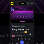 check out my new #nft ✌🏽       Baby T-Rex L44🦖🚀🚀🚀.             price: 0.008 WETH  Items 1/1🎨#nftart