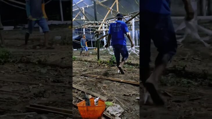 proses instalasi greenhouse 50×22 #hidroponik #abmix #nft #greenhouse #melon