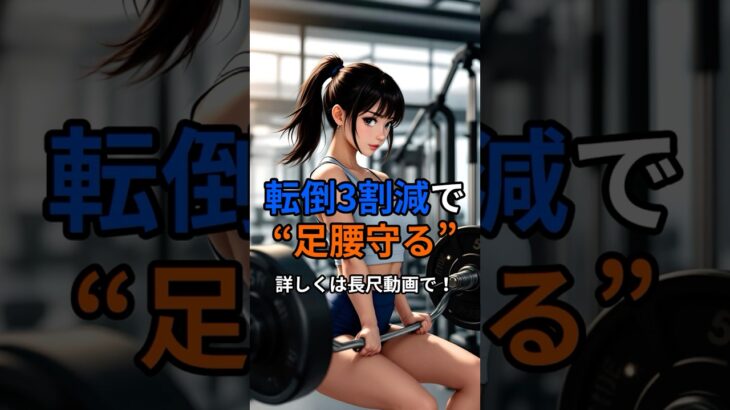 「血糖を整えるだけで転びにくくなる」#shorts#健康雑学 #糖尿病 #血糖値 #サルコペニア #筋肉減少 #転倒予防 #足腰 #40代 #50代 #中年男性 #たんぱく質 #スクワット #食後散歩