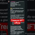 treasure NFT in Nova Nft withdrawal update today l#treasurenft #novanft