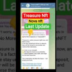 treasure nft today last update | nova nft last update, no more diposit alert 🚨 #nft #shorts