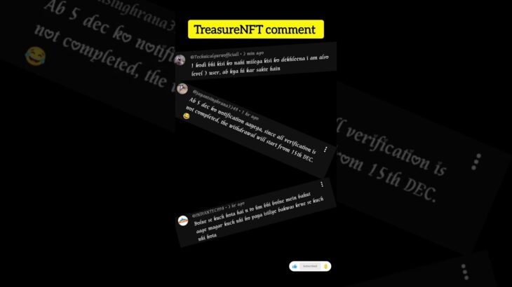 treasure nft walo in comment ka jawab do please 🙏 @TreasureFUNIndian #treasurefun